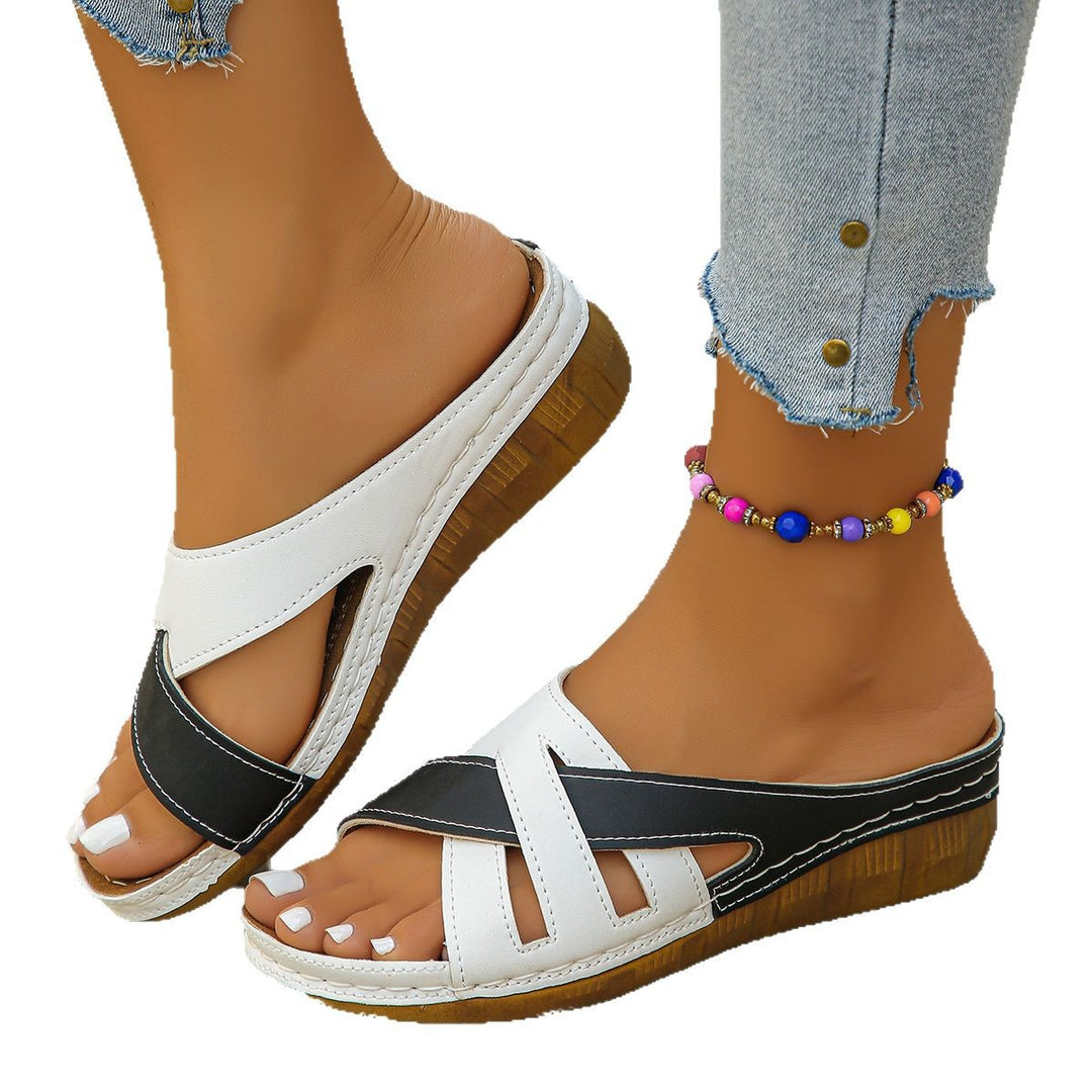 Damen Komfortable Riemensandalen mit anatomischer Fußbettung und modischem Design EB