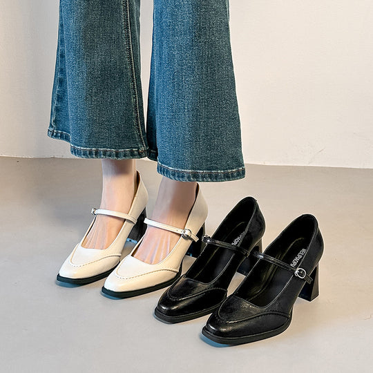 Damen Elegante High Heels mit Plateau und Riemchen EB