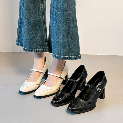 Damen Elegante High Heels mit Plateau und Riemchen EB