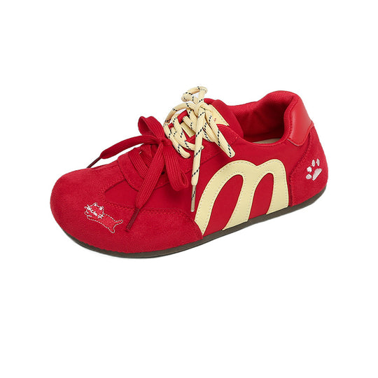Damen Freizeitsneaker mit tierischem Design und bequemer Dämpfung EB