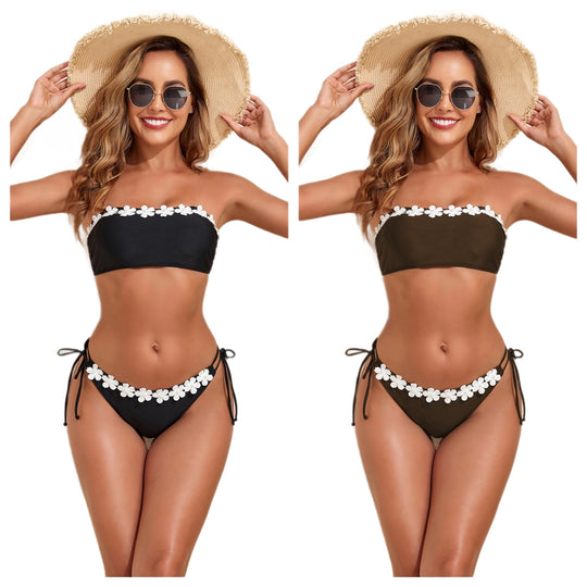 Damen Bandeau-Bikini Set EB