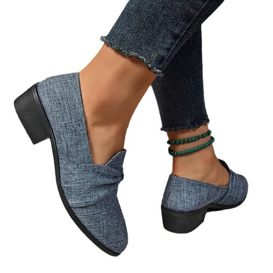 Damen Slipper mit geschwungenem Knoten EB