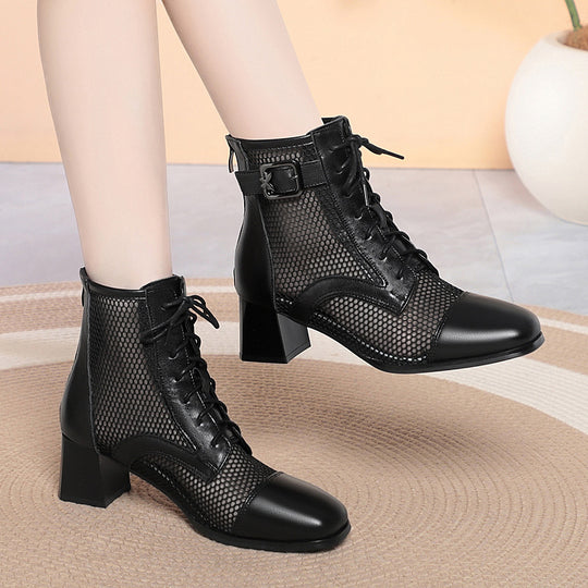 Damen Elegante und atmungsaktive Stiefeletten EB