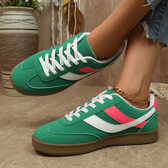 Damen Sportliche Sneakers mit atmungsaktivem Textil-Obermaterial und rutschfester Sohle EB