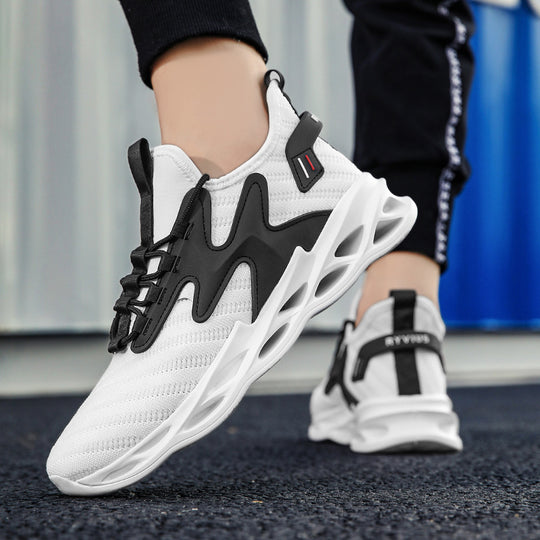Damen Sportliche Laufschuhe mit innovativer Dämpfungstechnologie und atmungsaktiver Mesh-Oberfläche EB