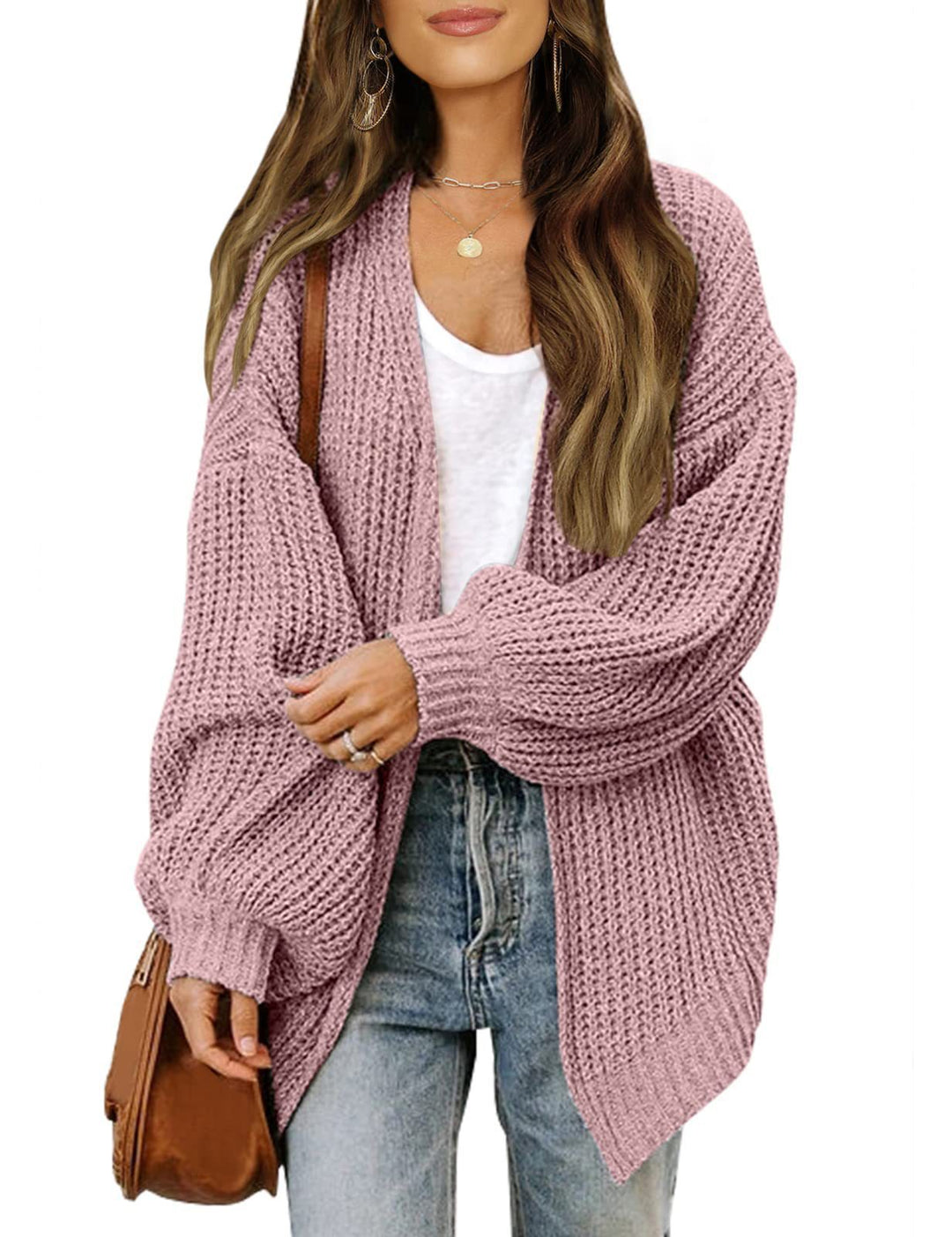 Damen Strickjacke mit lässiger Passform EB
