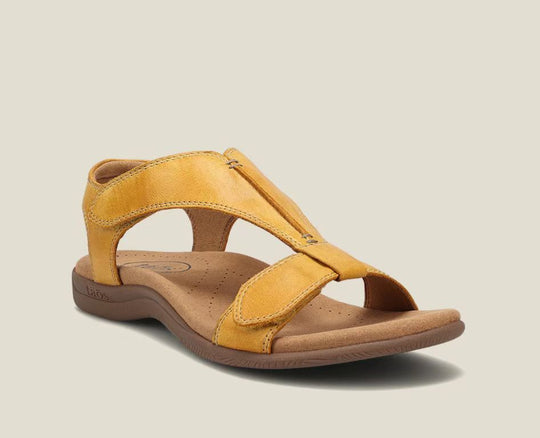 Damen Freizeit-Sandalen mit verstellbaren Riemen und ergonomischem Fußbett EB