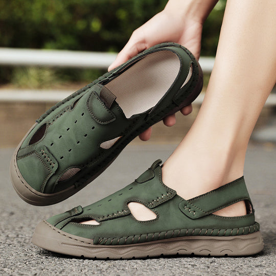 Herren Atmungsaktive Freizeit-Sandalen mit rutschfester Sohle und flexiblem Design EB