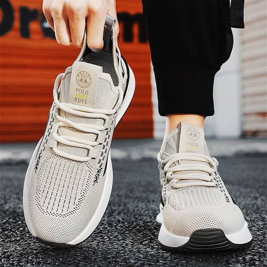 Damen Sportliche Sneakers mit innovativer atmungsaktiver Oberflächenstruktur EB