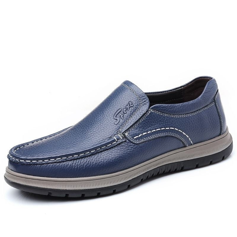 Herren Bequeme Slip-On Mokassins mit rutschfester Sohle EB