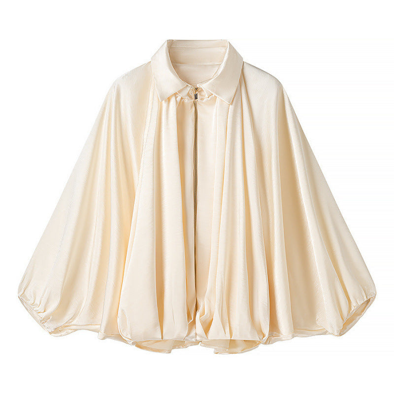 Damen fließende Bluse mit Anlassgarnitur EB