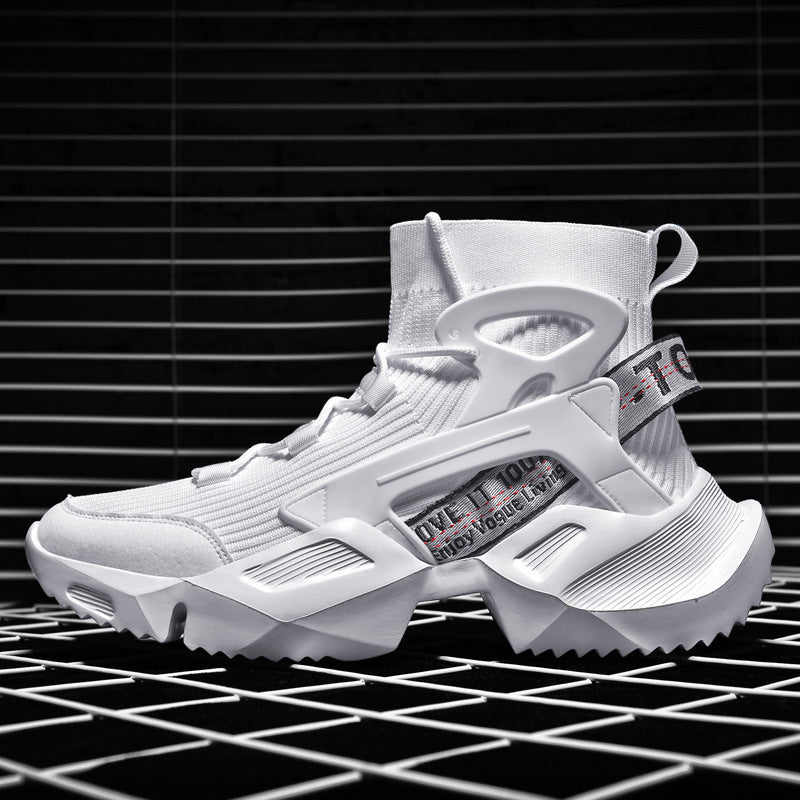 Damen High-Top Sneakers mit innovativem Futuristischem Design EB