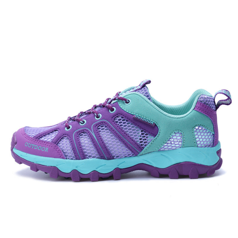 Damen Multi-Funktions-Sneaker für Outdoor-Aktivitäten mit atmungsaktivem Netzdesign EB