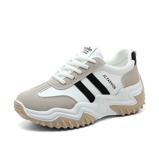 Damen Sportliche Sneakers im lässigen Chunky Design mit dämpfender Profilsohle EB