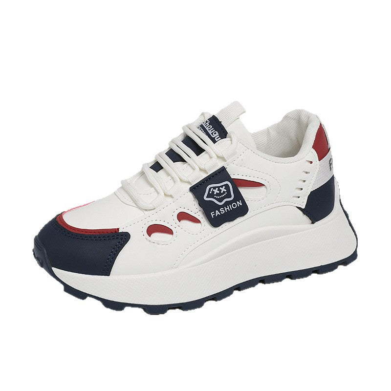 Damen Trendige Sneakers mit stylishem Plateausohlen-Design EB