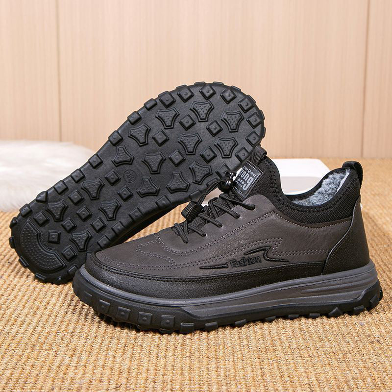 Herren Bequeme und isolierte Freizeitschuhe mit rutschfester Sohle EB