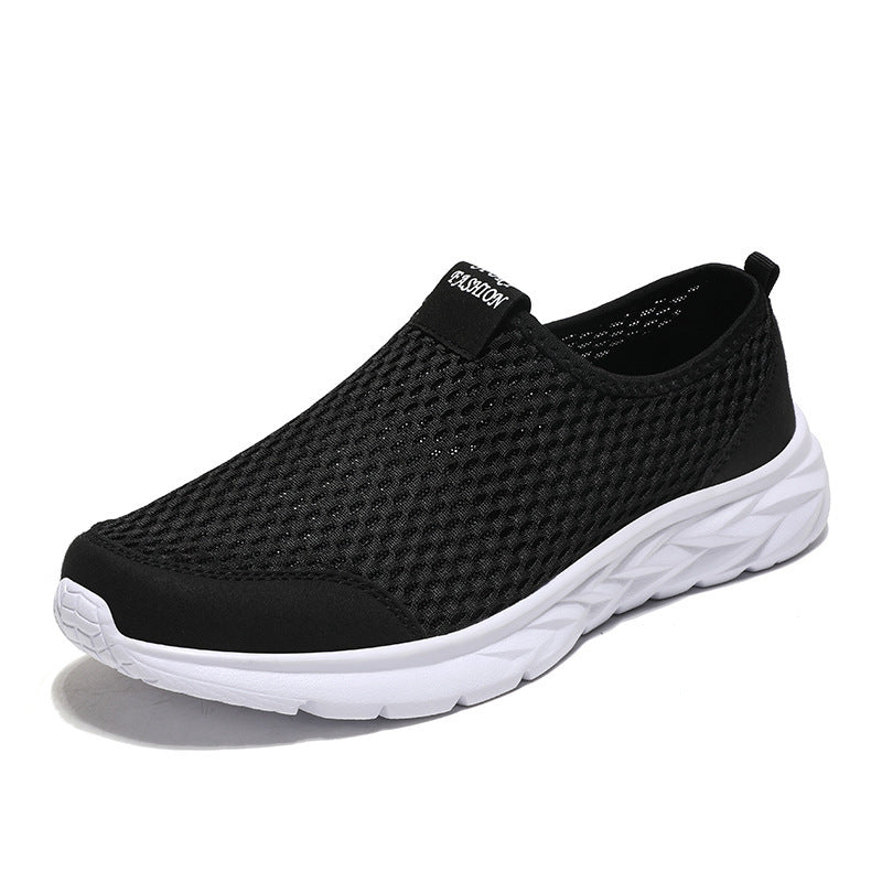 Damen Atmungsaktive Slip-On Sportschuhe mit elastischem Einschlupf EB