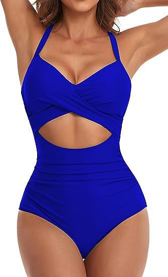 Damen Cut-Out Badeanzug EB