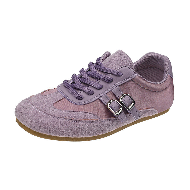 Damen Sportliche Sneakers mit hochwertigem Wildleder und ergonomischem Design EB