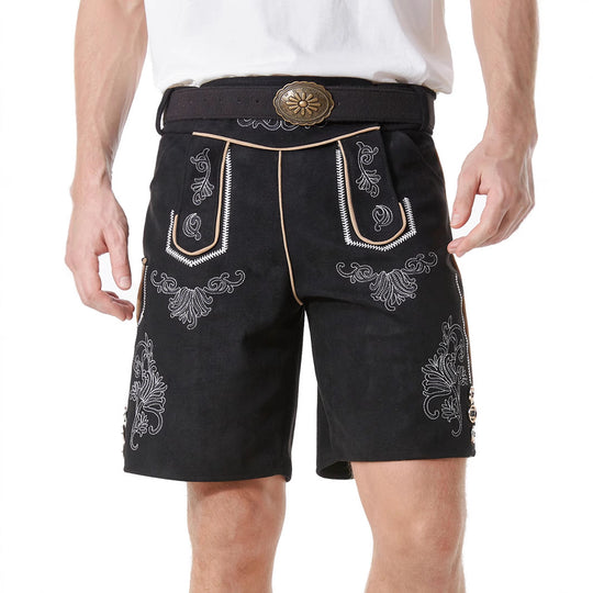 Herren Trachtenbermuda mit aufwendiger Stickerei und modernem Schnitt EB