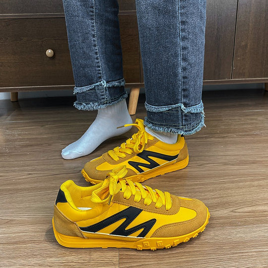 Damen Sportliche Sneakers mit durchgehender Dämpfung und rutschfester Außensohle EB
