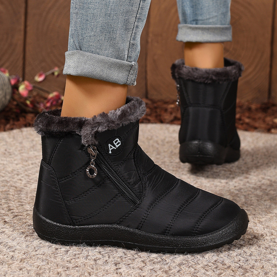 Damen Winterboots mit innerer Isolation und wasserabweisendem Obermaterial EB