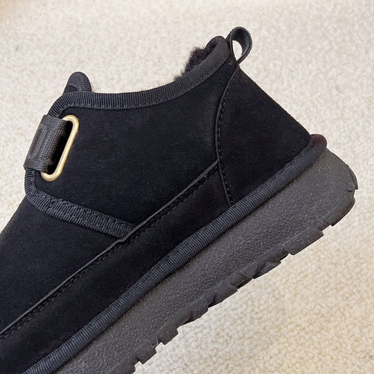 Damen Bequeme Slipper mit komfortablem Klettverschluss und weicher Innensohle EB