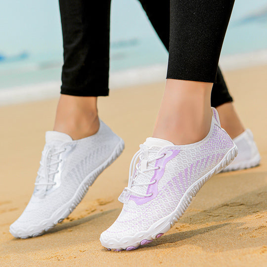Damen Aqua-Laufschuhe mit rutschfester Sohle und atmungsaktivem Design EB