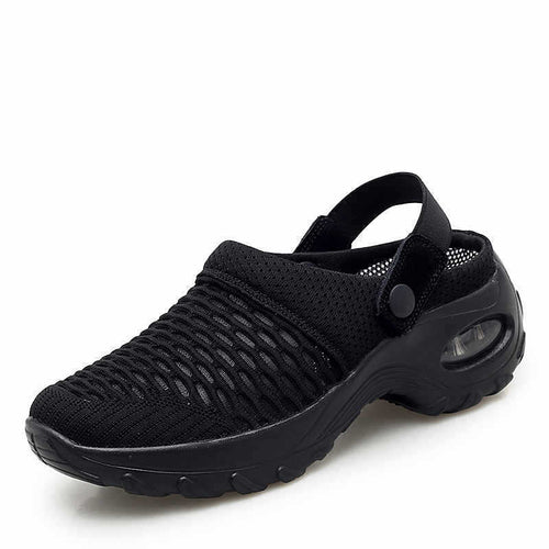 Damen Luftige Clogs mit ergonomischem Komfort und rutschfester Sohle EB