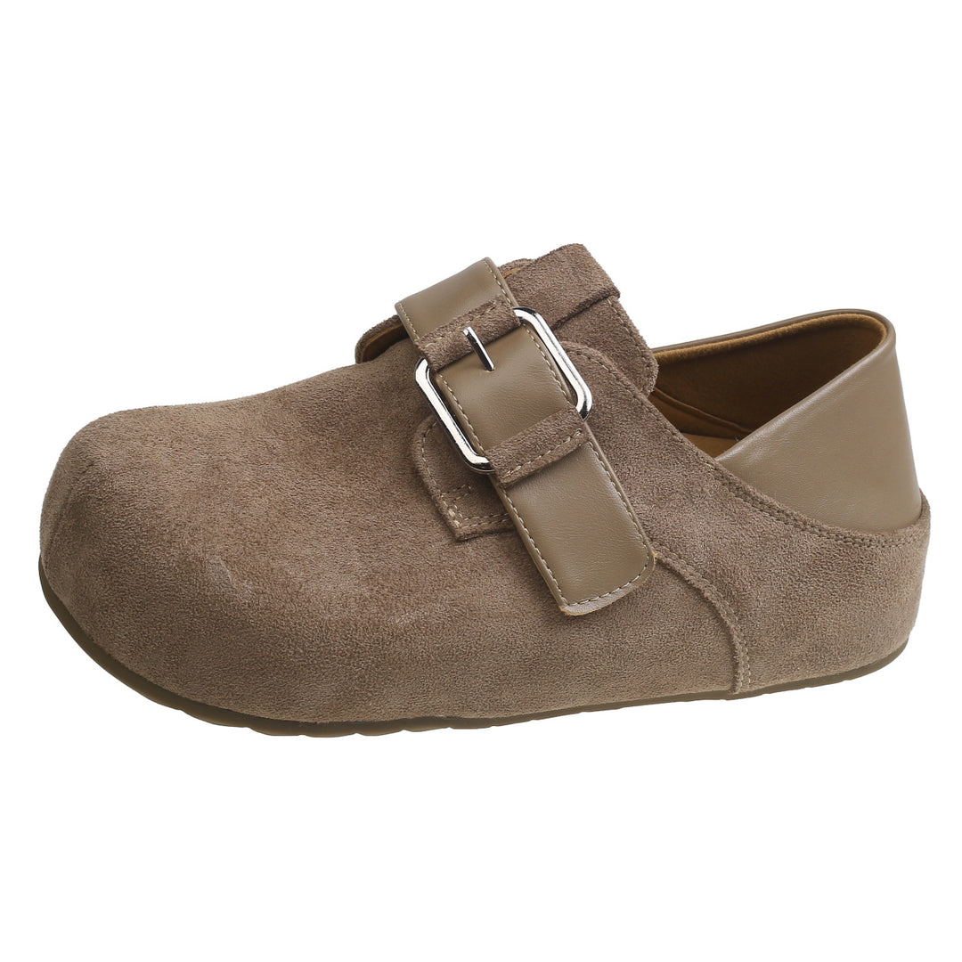 Damen komfortable Clogs mit modischer Schnalle EB