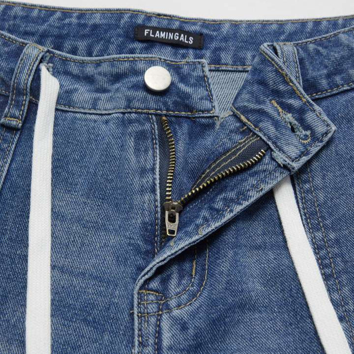 Damen Cargo-Jeans im lässigen Design EB