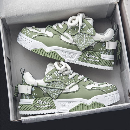 Damen chunky Sneaker mit sportlichem Design und moderner Sohle EB