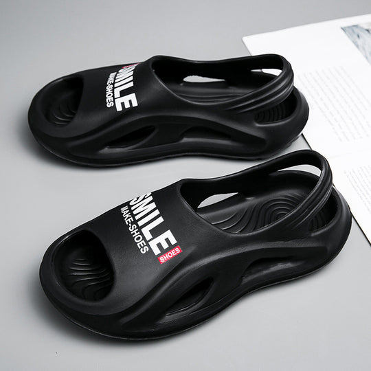 Unisex Komfortable Sommer-Sandalen mit atmungsaktiver Struktur EB