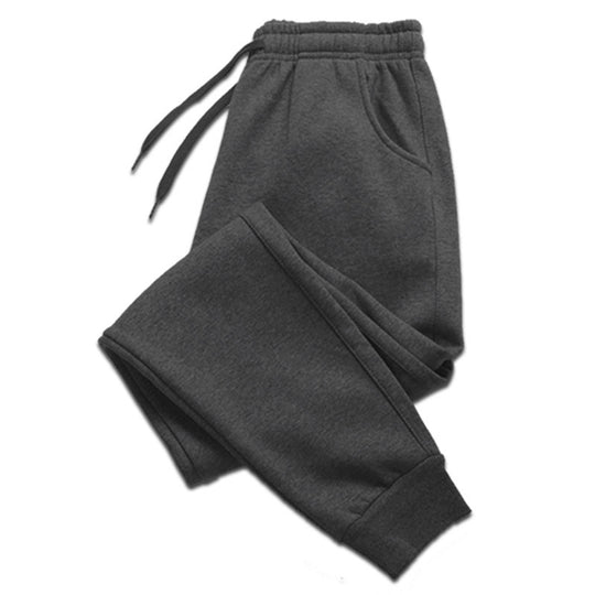 Unisex nan athleisure Jogginghose mit innen angerautem Fleece, elastischem Kordelbund und gerippten Knöchelabschlüssen EB