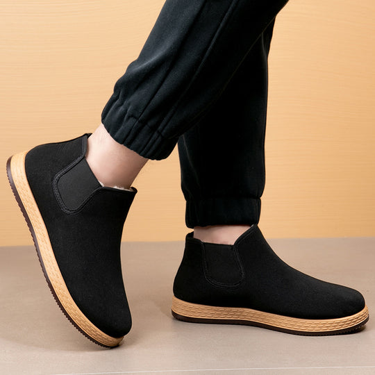 Damen Warme und komfortable Ankle Boots mit kuscheligem Innenfutter EB