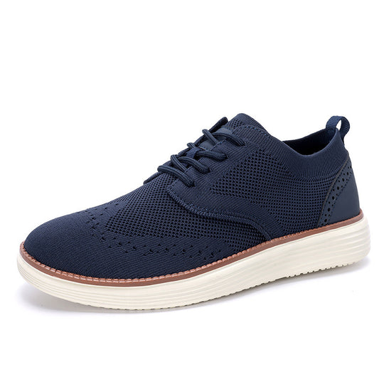 Damen Atmungsaktive Sneaker mit flexibler Sohle und eleganter Webstruktur EB