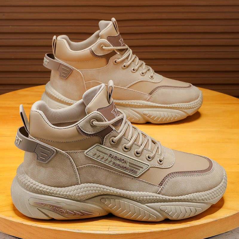 Damen High-Top Sneakers mit ergonomischer Dämpfung und rutschfester Sohle EB