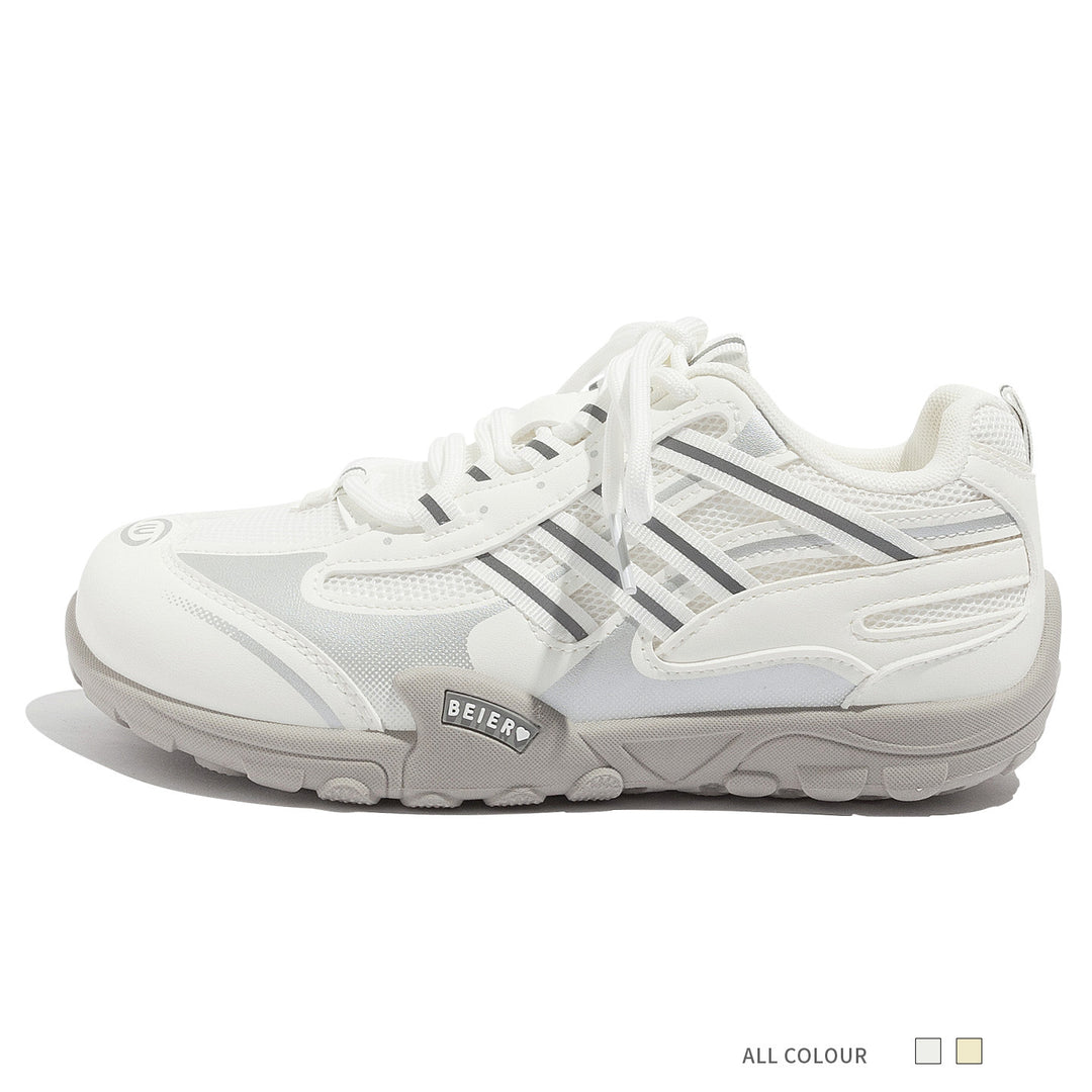 Damen Sportliche Lauf- und Freizeitschuhe mit atmungsaktiven Einsätzen und rutschfester Sohle EB