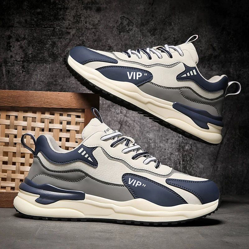 Damen Sportliche Chunky Sneakers mit atmungsaktiver Oberflächenstruktur EB
