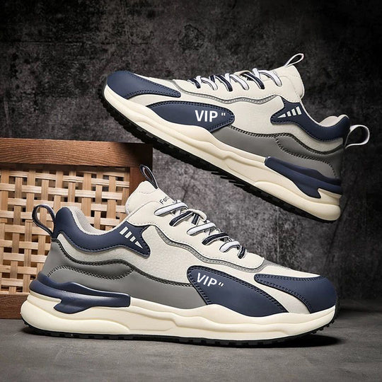 Damen Sportliche Chunky Sneakers mit atmungsaktiver Oberflächenstruktur EB