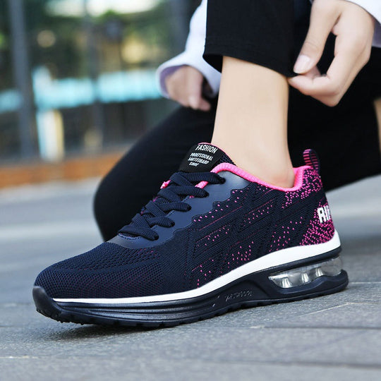 Damen nan atmungsaktive gepolsterte Leichtgewichtslaufschuhe mit Luftpolster EB