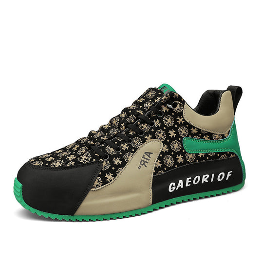 Damen Sneakers mit floralem Design und stoßdämpfendem Komfort EB