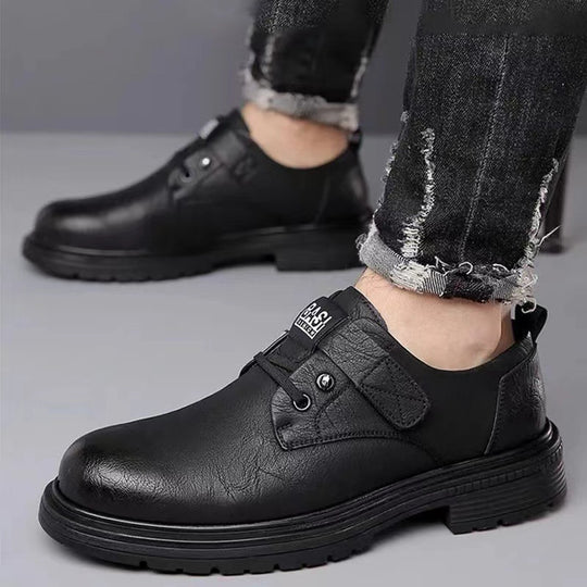 Herren Modische Schnürschuhe aus Leder EB