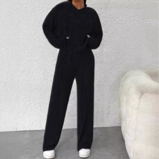 Damen lässiger Strickanzug EB