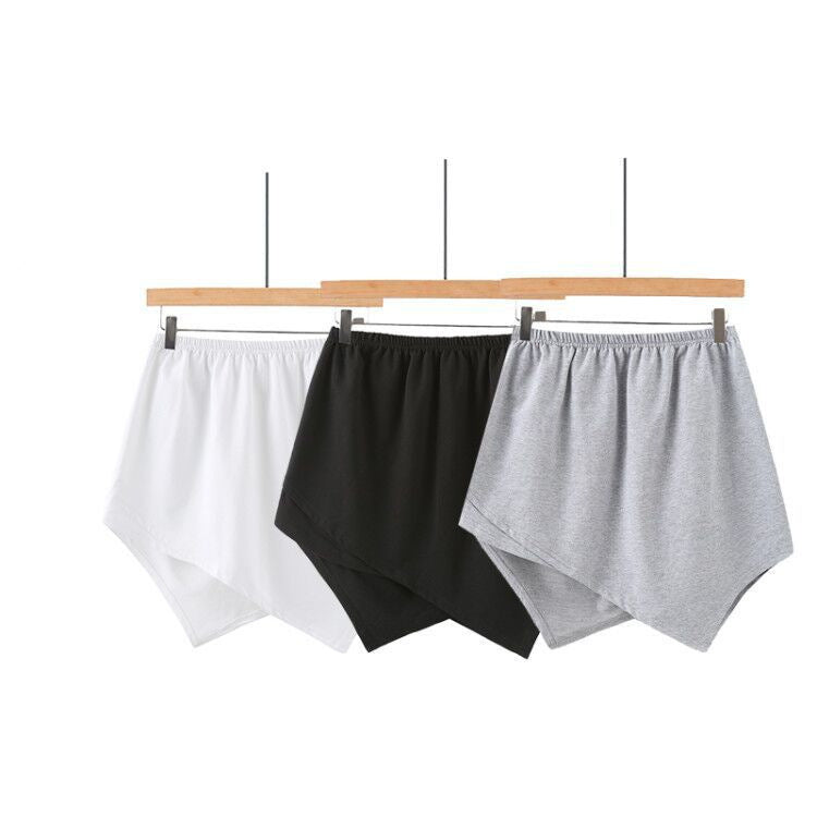 Damen sportliche Shorts im modernen Wickelstil EB