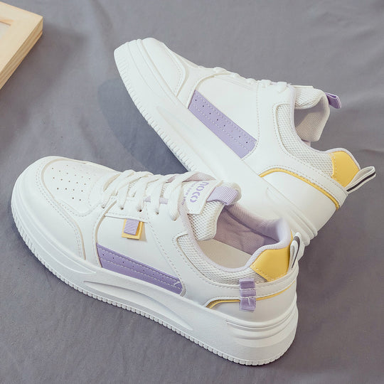 Damen Sportliche Sneakers mit ergonomischer Dämpfung und atmungsaktiver Netzstruktur EB