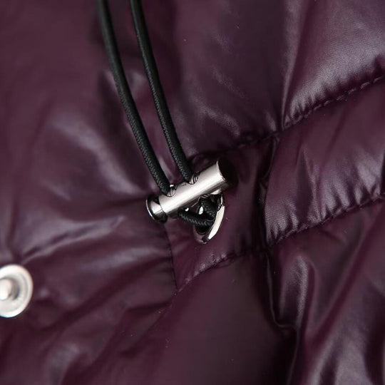 Damen Steppjacke mit Kapuze und taillierbarem Gürtel EB