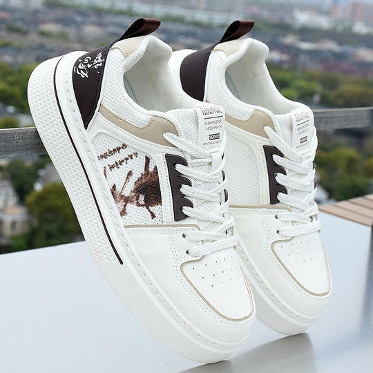 Damen modische Sneaker mit kunstvollem Design EB