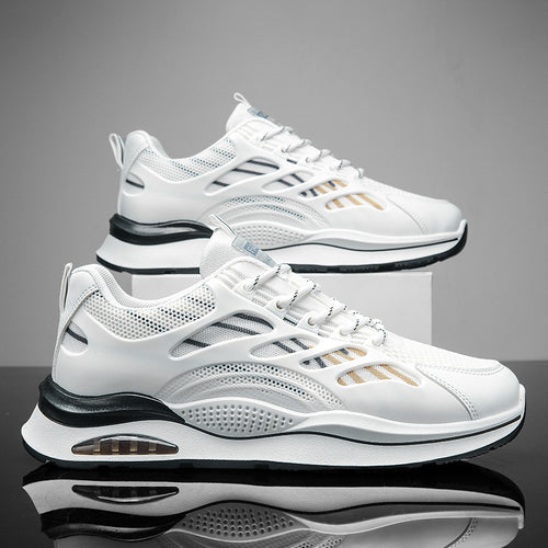 Damen Sportliche Freizeitsneakers mit atmungsaktiver Mesh-Oberfläche und modernem Dämpfungssystem EB