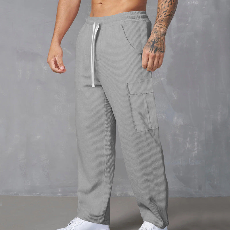 Herren Cargohose mit elastischem Bund und praktischen Taschen EB